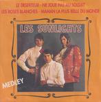 Les Sunlights – “Medley” – Le desserteur + 3 – Single - EP, Cd's en Dvd's, Gebruikt, 7 inch, Ophalen of Verzenden, Pop