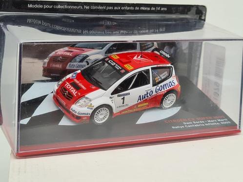 Citroën C2 Super 1600 Rallye 2005 - 1:43, Hobby en Vrije tijd, Modelauto's | 1:43, Zo goed als nieuw, Auto, Overige merken, Ophalen of Verzenden