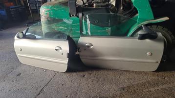 PEUGEOT 206 CABRIOLET PORTIEREN BJ 98 TOT 2007 beschikbaar voor biedingen