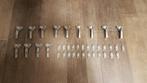 13 Blaum scharnieren, Ophalen of Verzenden, Zo goed als nieuw, Inox, Scharnier