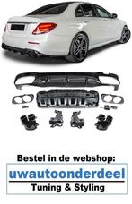 diffuser Uitlaat Voor Mercedes W213 E63 AMG Look, Auto diversen, Tuning en Styling, Verzenden