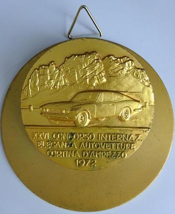 Souvenir Concours d'élégance automobile Cortina 1972 Fiat beschikbaar voor biedingen