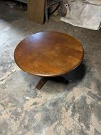 Ronde salontafel massief, Huis en Inrichting, Ophalen, Gebruikt, 50 tot 100 cm, 50 tot 75 cm