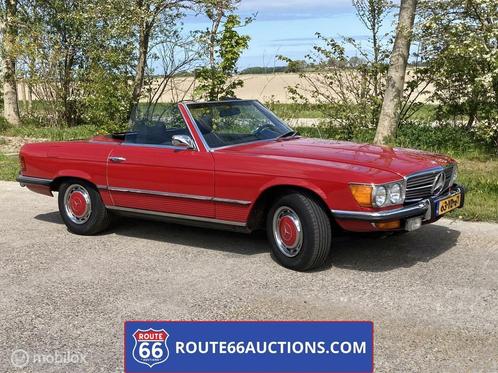 Mercedes 450SL 1973 | Route 66 auctions, Auto's, Oldtimers, Bedrijf, Te koop, Open dak, Mercedes-Benz, Benzine, Cabriolet, 2 deurs