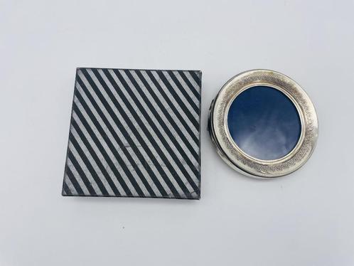 antieke fotolijst in sterling zilver 900 in doos - nieuwstaa, Antiek en Kunst, Antiek | Zilver en Goud, Zilver, Ophalen