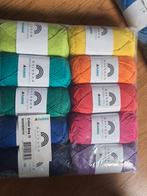 10 bollen katoengaren multicolor, Hobby & Loisirs créatifs, Tricot & Crochet, Enlèvement ou Envoi, Neuf