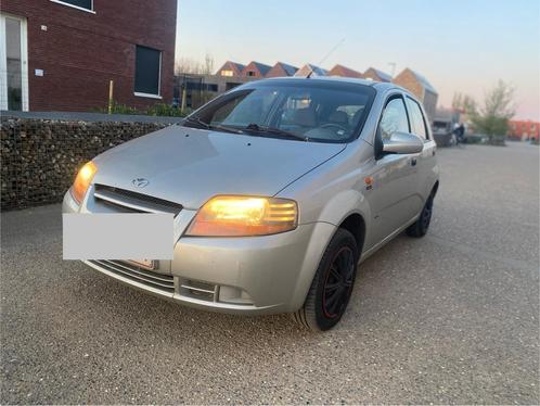 Daewoo Kalos 1.4i 2004* Airco!* Slechts 138.000km, Auto's, Daewoo, Particulier, Kalos, ABS, Benzine, Handgeschakeld, Zilver of Grijs