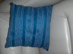 Coussin de 40x40 cm avec tirette  pour 8€, Enlèvement ou Envoi, Neuf, Bleu, Carré