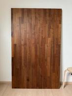 IKEA Karlby werkblad met walnoot fineer afwerking, Maison & Meubles, Pièces pour table, 100 à 150 cm, Utilisé, Rectangulaire, Autres essences de bois
