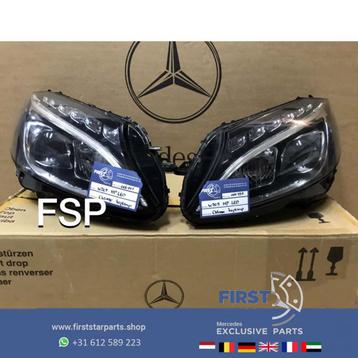 W205 LED HIGH PERFORMANCE Koplamp SET Mercedes C Klasse ORIG disponible aux enchères