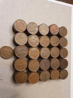 152 stuks van 20 centiem type mijnwerker periode  Boudewijn, Postzegels en Munten, Ophalen of Verzenden, Setje