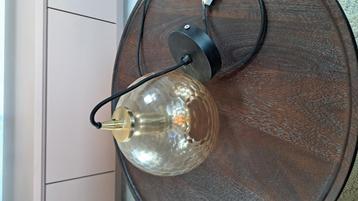 Ronde rosé/goud lamp beschikbaar voor biedingen