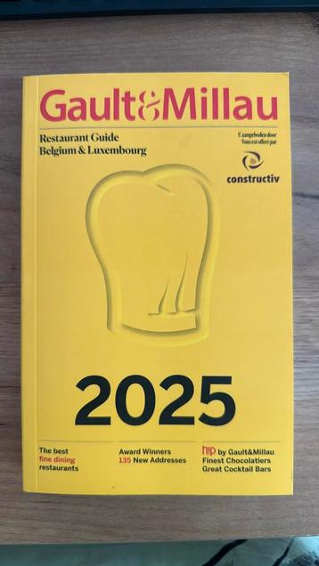 Gault Millau 2025 beschikbaar voor biedingen