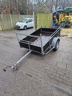 Nette power trailer . 750 kilo . Ongeremd, Ophalen, Zo goed als nieuw