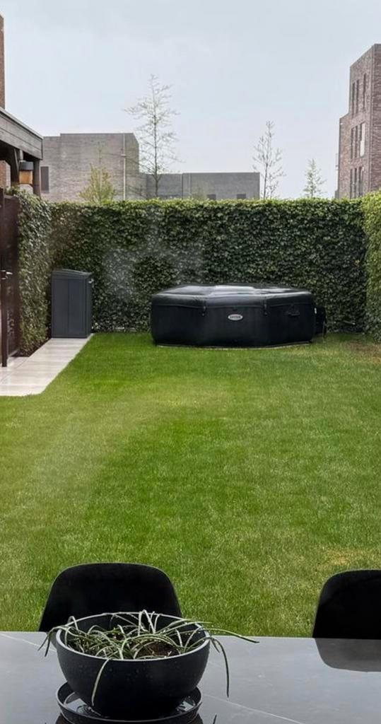 Intex pure spa jet & bubble deluxe opblaasbare spa - 6 pers., Jardin & Terrasse, Bains à remous et Spas, Utilisé, Gonflable, Couverture