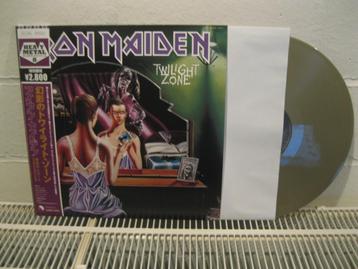 IRON MAIDEN - TWILIGHT ZONE - color vinyl - japanse style beschikbaar voor biedingen