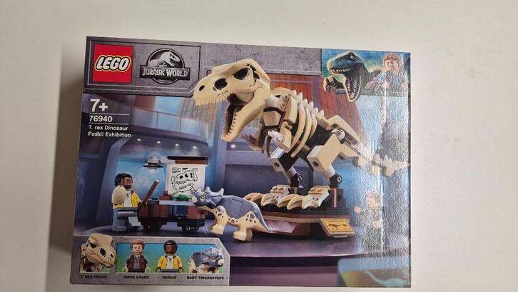LEGO 76940 T. rex Dinosaur Fossil Exhibition, Enfants & Bébés, Jouets | Duplo & Lego, Neuf, Lego, Ensemble complet, Enlèvement ou Envoi