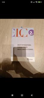 Clc - droit international conventionnel droit constitutionne, Ophalen of Verzenden, Gelezen, Hoger Onderwijs
