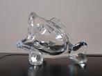 Vannes balg visbeeldje van wit glas, Antiek en Kunst, Ophalen of Verzenden