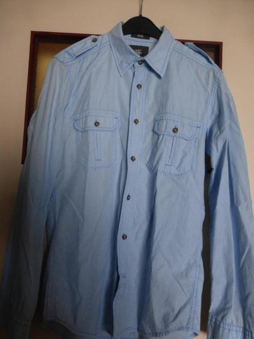 Chemise homme longues manches T:S !! 5€, Vêtements | Hommes, Chemises, Neuf, Bleu, Enlèvement ou Envoi