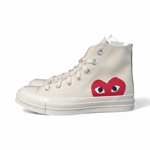 Converse Chuck Taylor All-Star 70 Hi CDG PLAY White - 38, Kleding | Dames, Schoenen, Nieuw, Sneakers, Wit, Verzenden