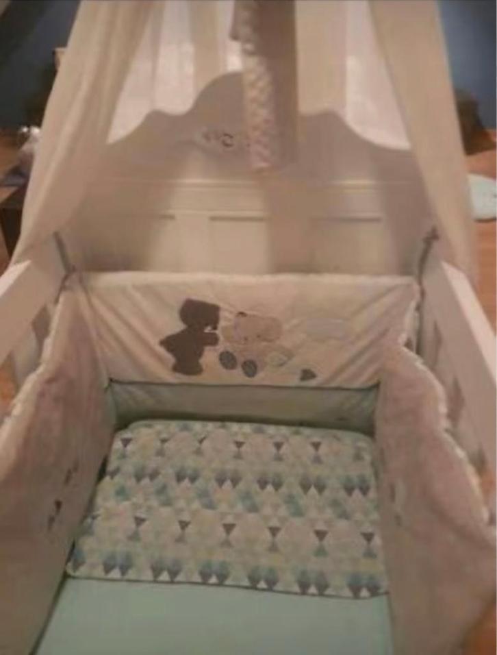 Babybed bopita, Enfants & Bébés, Berceaux & Lits, Comme neuf, Enlèvement