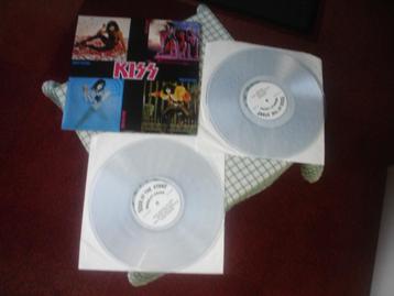 kiss  egos at the stake dubbel lp gekleurd  beschikbaar voor biedingen