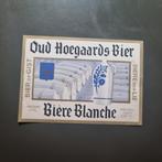 Etiquette Oud Hoegaards Bier, Overige merken, Overige typen, Gebruikt, Ophalen of Verzenden