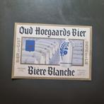 Etiquette Oud Hoegaards Bier, Verzamelen, Ophalen of Verzenden, Gebruikt, Overige typen, Overige merken