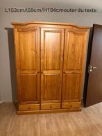 garde-robe en pin, 150 à 200 cm, Utilisé, Avec tablette(s), Pin