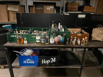 Uitzonderlijk lot — proefmonsters van sterke drank beschikbaar voor biedingen