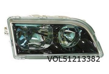 Volvo S40 / V40 5/00-12/03 koplamp Rechts (H7 / H7 / zwart)  beschikbaar voor biedingen