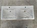 Dubbele lavabo 120x50x10 cm Nieuw,, Huis en Inrichting, Ophalen, 100 tot 150 cm, Nieuw, Wasbak of Wastafel
