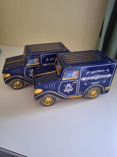 Koekjesdozen Destrooper - de 2 dozen samen  12 euro zie info, Antiek en Kunst, Curiosa en Brocante, Ophalen