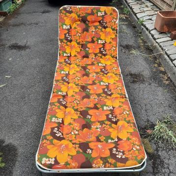 Vintage strandzetel / bed . In zeer goede staat .   beschikbaar voor biedingen
