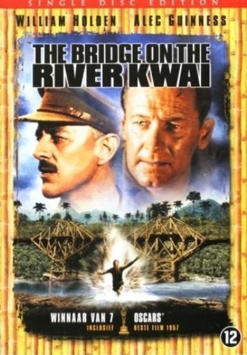 The bridge on the river Kwai met William Holden,Alec Guiness, Cd's en Dvd's, Dvd's | Klassiekers, Zo goed als nieuw, Actie en Avontuur