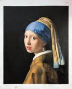 Vermeer: Meisje met de parel, olieverfschilderij, Verzenden