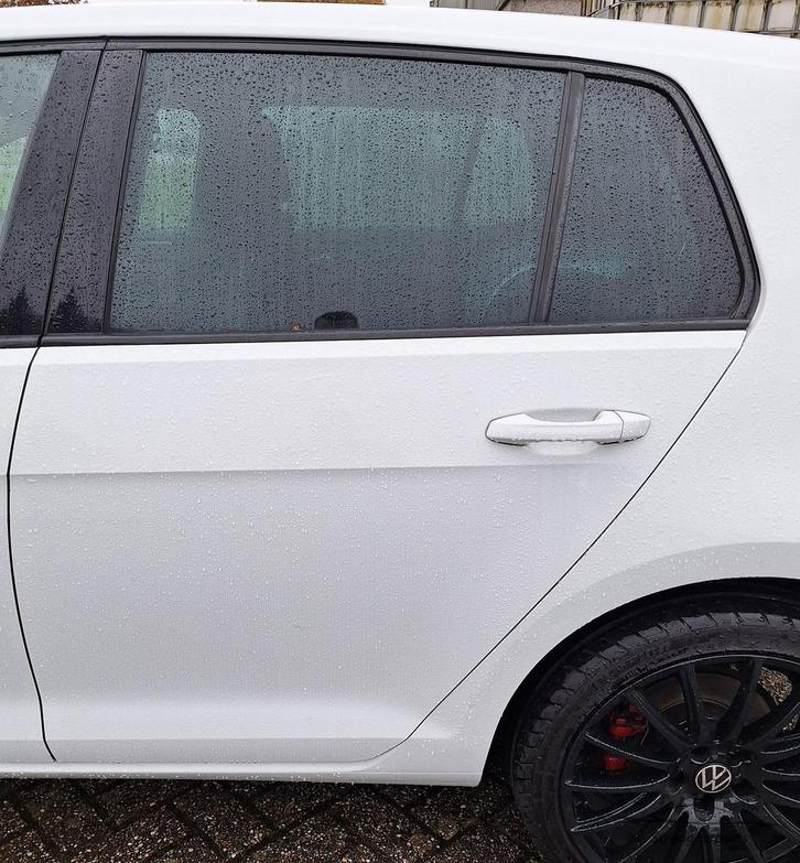 Deur Portier VW Golf 7 links achter Hatchbak in goede staat, Auto-onderdelen, Carrosserie, Deur, Volkswagen, Gebruikt, Ophalen of Verzenden