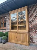 Eiken buffetkast/vitrinekast GRATIS LEVERING, Huis en Inrichting, Kasten | Buffetkasten, Ophalen of Verzenden, Zo goed als nieuw