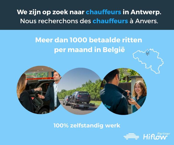 Chauffeur met Autotransporter / Antwerp, Vacatures, Vacatures | Chauffeurs, Freelance of Uitzendbasis