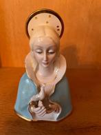 Beeldje porselein O.L.Vrouw van keramist Giovanni Ronzan, Antiek en Kunst, Antiek | Religieuze voorwerpen, Ophalen of Verzenden