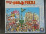 PUZZEL PICCADILLY CIRCUS COMIC COLLECTION KING 1000 STUKJES, Utilisé, Envoi