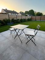 Tuinset met 2 stoelen en stoelkussens, Ophalen, Zo goed als nieuw, Tuinset
