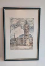 Ets Stadhuis Roeselare 1981 Frans Vanderveken gecertificeerd, Antiek en Kunst, Ophalen
