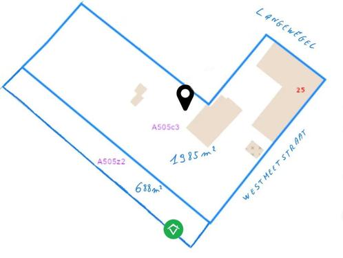 TE RENOVEREN WONING MET 5 SLPKS + BOUWGROND TE KOEKELARE, Immo, Huizen en Appartementen te koop, Provincie West-Vlaanderen, 1500 m² of meer