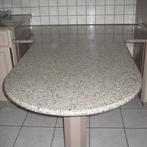 Granieten tafel, Huis en Inrichting, Ophalen, Zo goed als nieuw, Overige kleuren, 50 tot 100 cm
