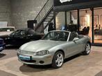 Mazda MX-5 1.6i 16v NBFL Silver Blues | Leder | 16" Velgen, Auto's, 1025 kg, Achterwielaandrijving, 4 cilinders, Cabriolet