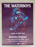 Poster The Waterboys in Ancienne Belgique Brussel 2006, Ophalen of Verzenden, Zo goed als nieuw