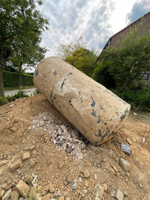 Gratis mazouttank 3000L+ zelf af te halen, Doe-het-zelf en Bouw, Metalen, Ophalen