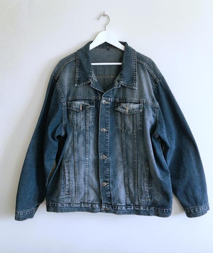 Angelo Litrico  -  heren jeansvest - Tijdloze klassieker!, Kleding | Heren, Kostuums en vesten, Zo goed als nieuw, Maat 56/58 (XL)